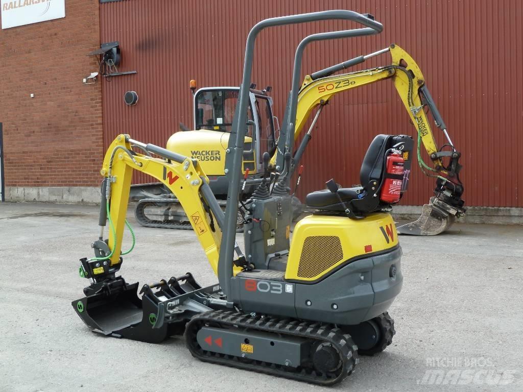 Wacker Neuson 803 Mini rýpadla < 7t