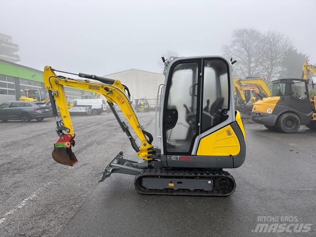 Wacker Neuson ET20 Pásová rýpadla