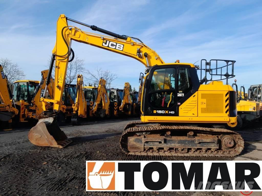 JCB 150 X Pásová rýpadla