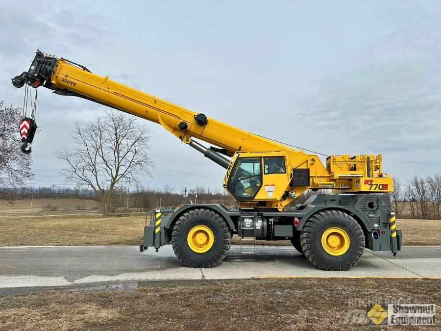 Grove GRT 770E Jeřáby pro těžký terén