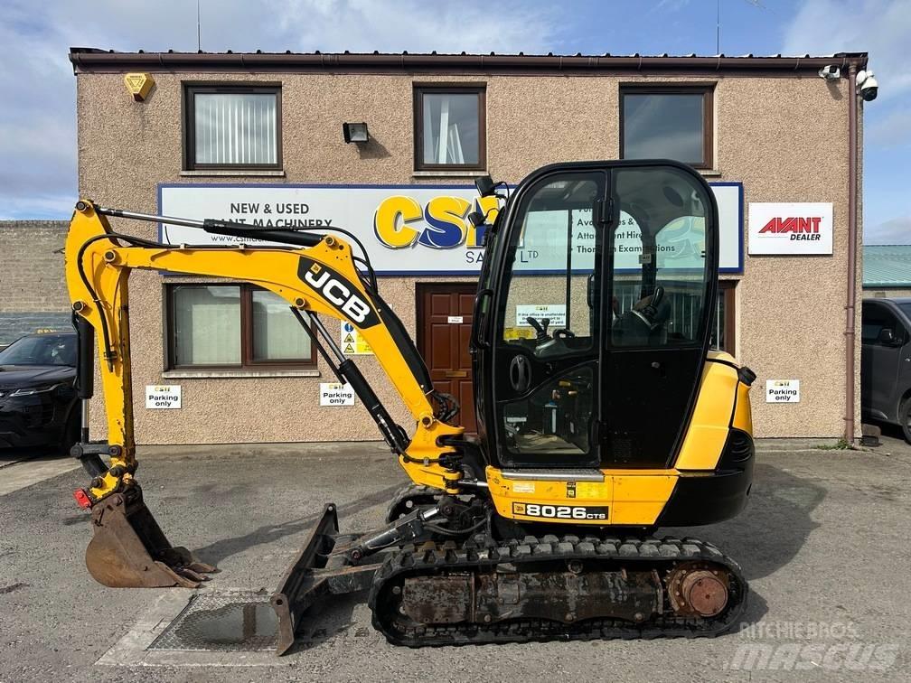 JCB 8026 CTS Mini rýpadla < 7t