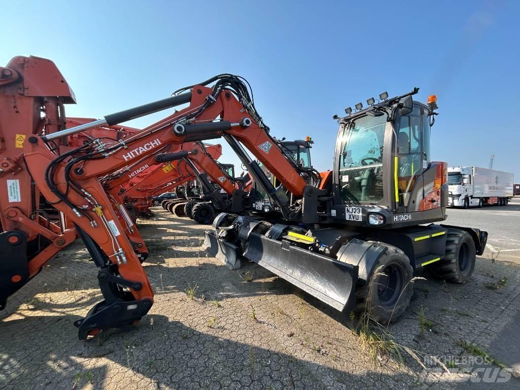 Hitachi ZX95W-7 Kolová rýpadla