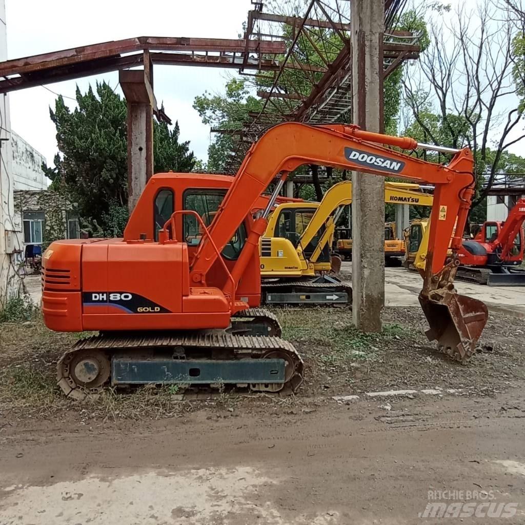 Doosan DH 80 Mini rýpadla < 7t