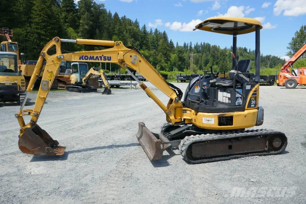 Komatsu PC 30 MR-3 Mini rýpadla < 7t