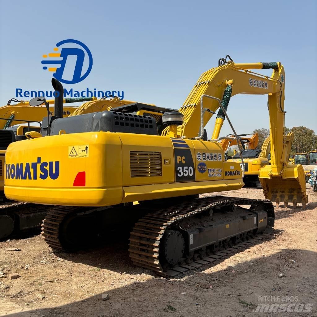 Komatsu PC 350 Pásová rýpadla