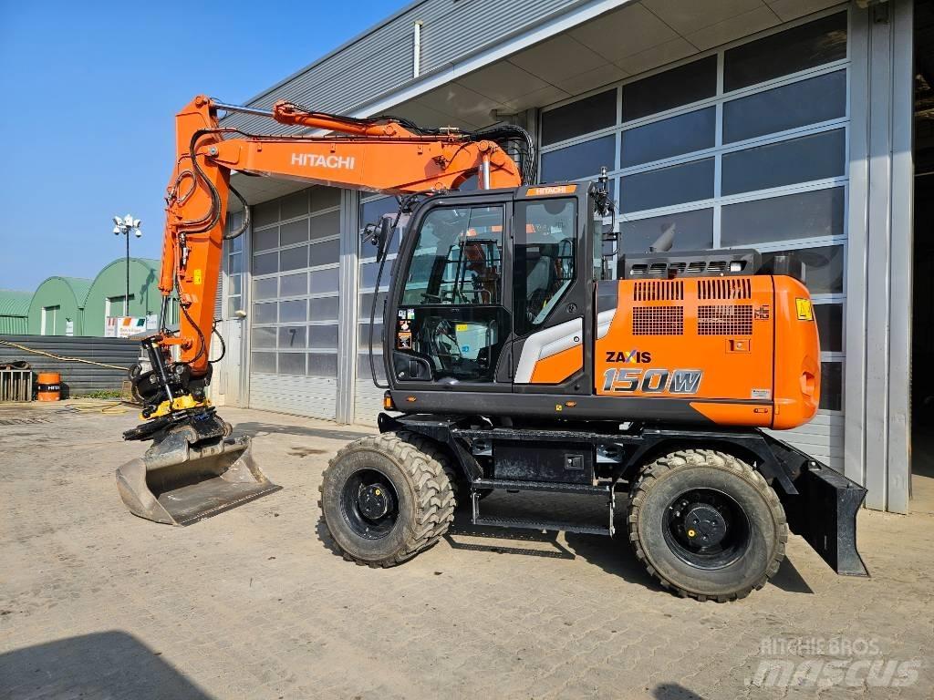 Hitachi ZX150W-7 Kolová rýpadla