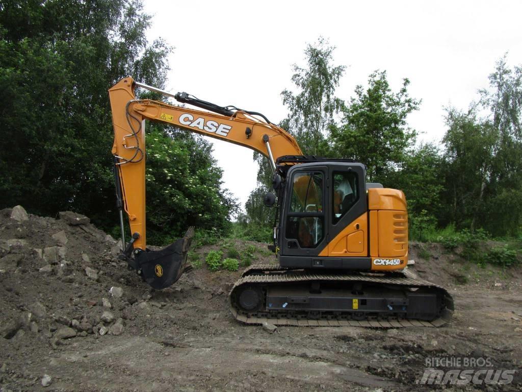 CASE CX 145 D SR Pásová rýpadla