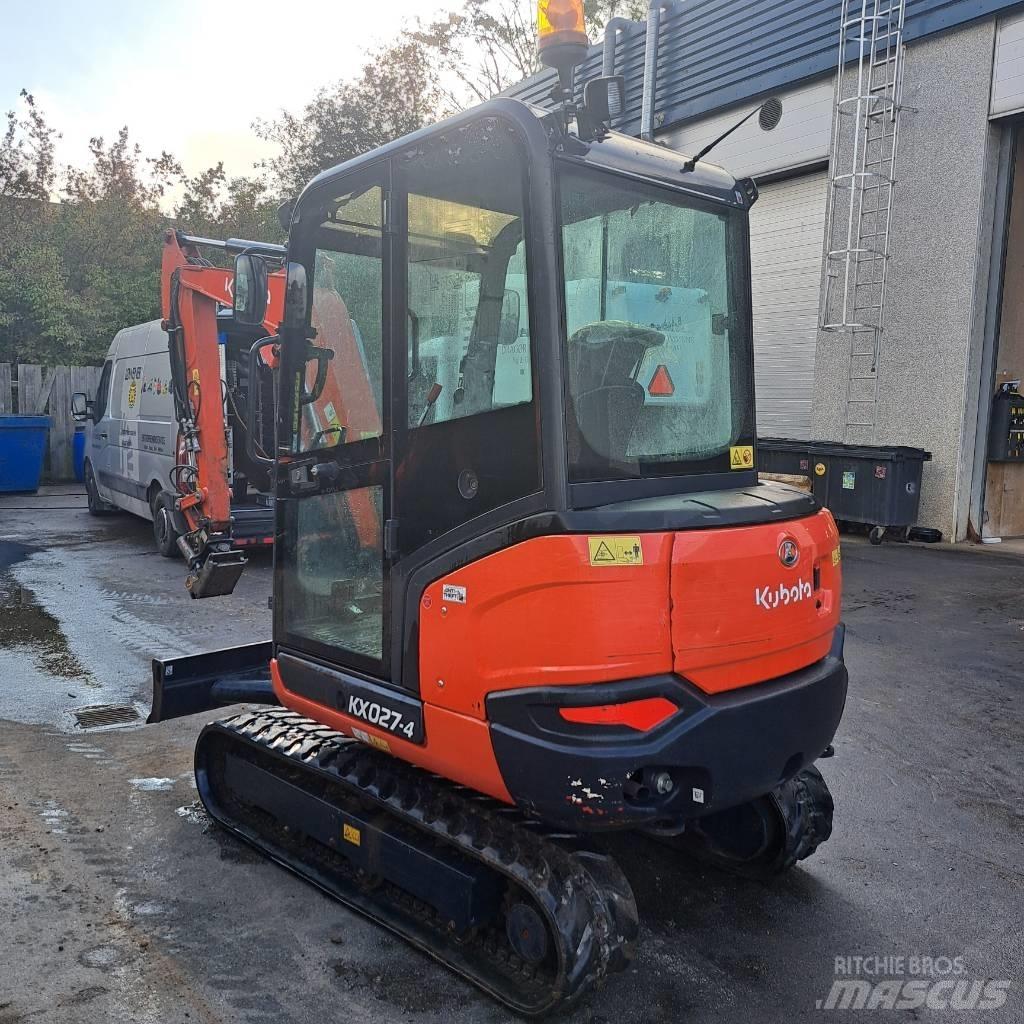 Kubota KX 027-4 Mini rýpadla < 7t