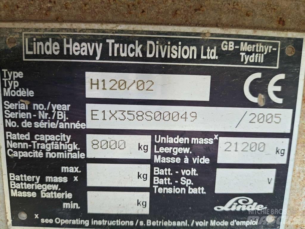 Linde H 120 Dieselové vozíky