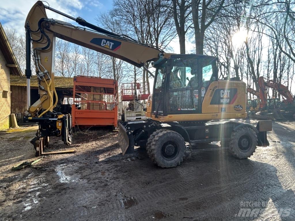 CAT M315 Kolová rýpadla