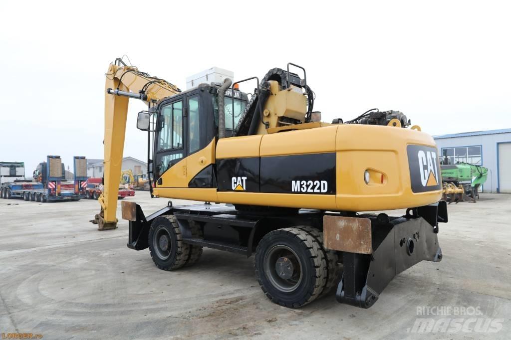 CAT M 322 D Stroje pro manipulaci s odpadem
