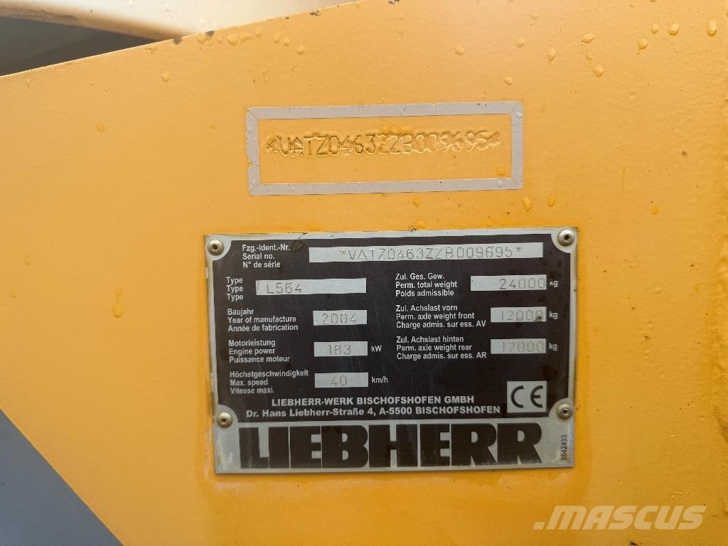Liebherr L 564 Kolové nakladače