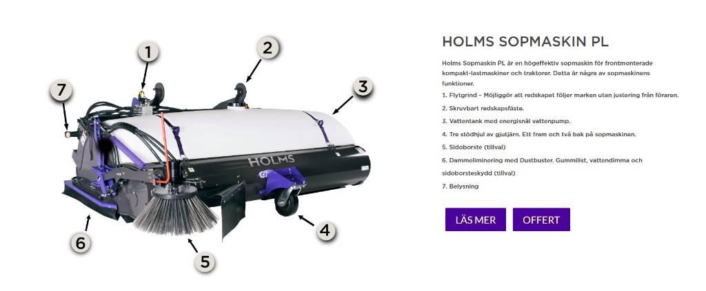 Holms SU 185 Zametací kartáče