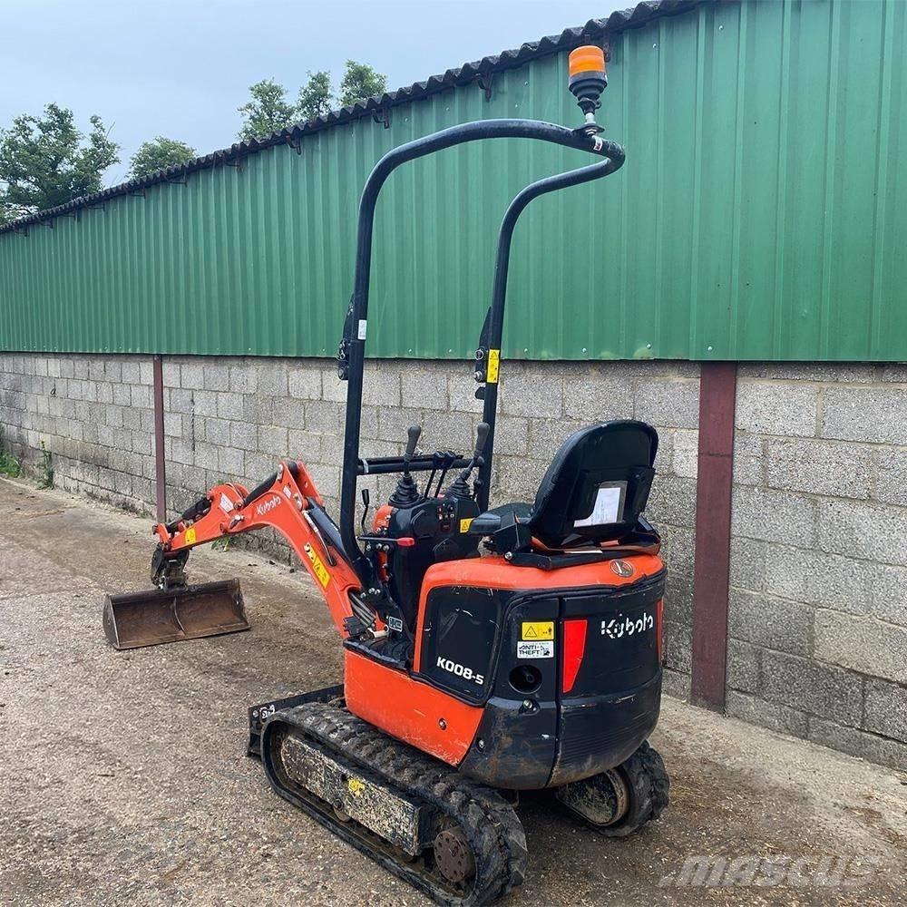 Kubota K 008-5 Mini rýpadla < 7t