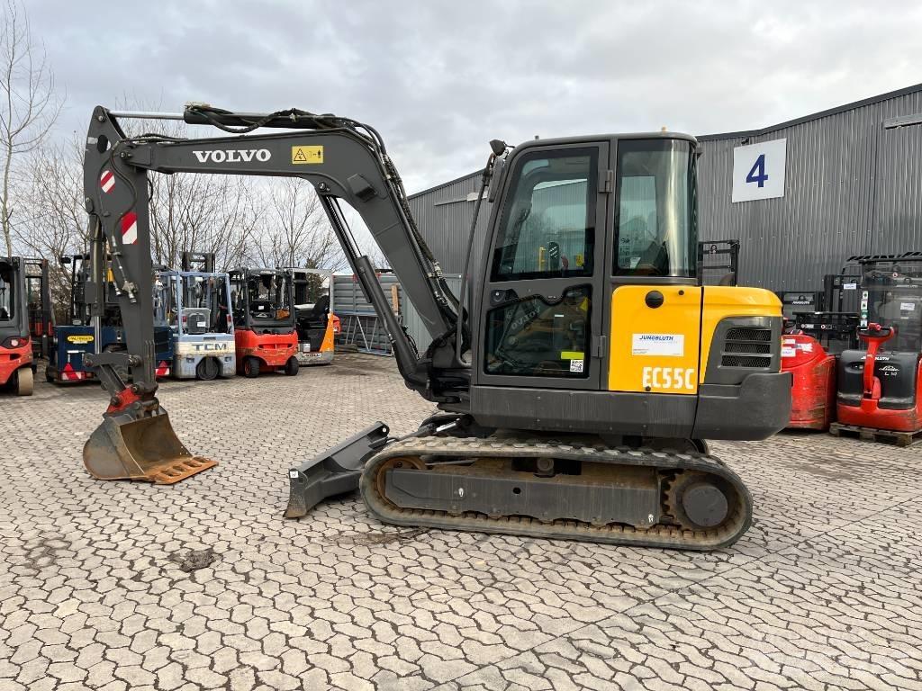 Volvo EC55C Mini rýpadla < 7t