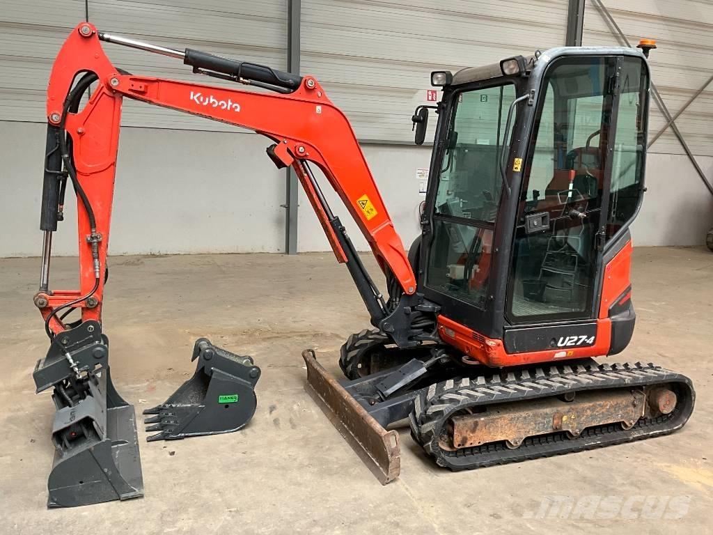Kubota U 27-4 Mini rýpadla < 7t