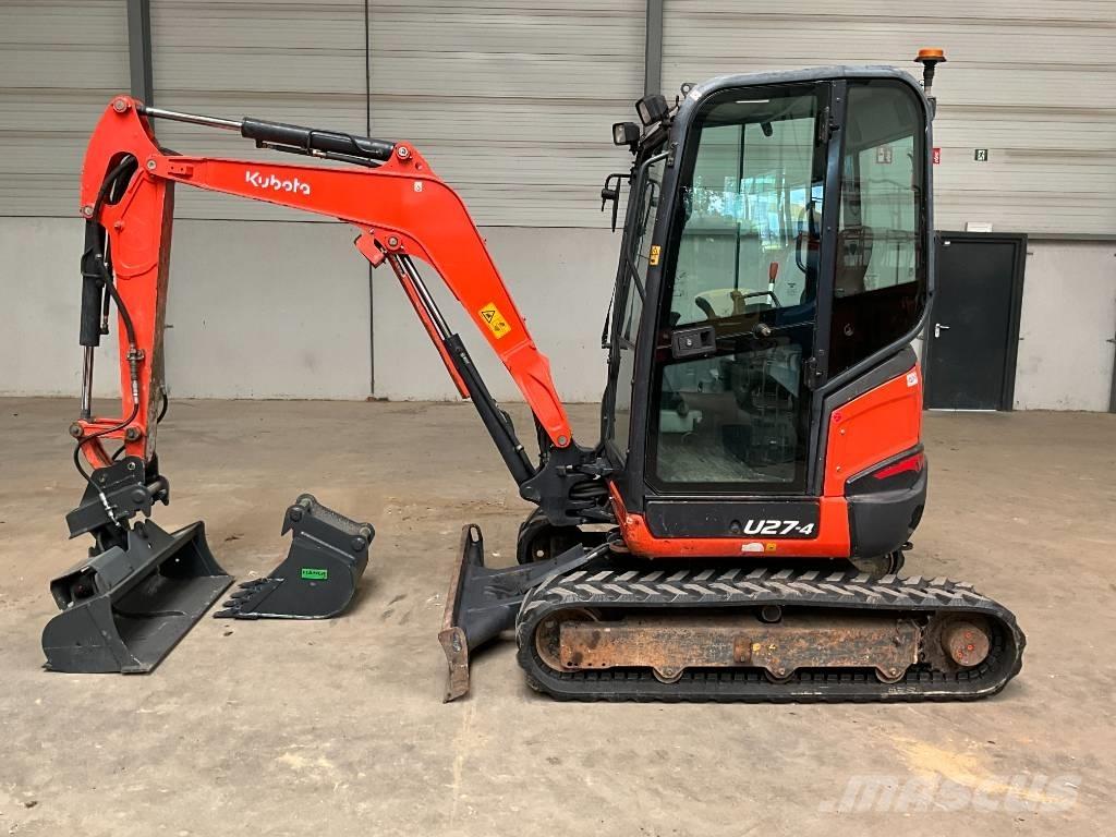 Kubota U 27-4 Mini rýpadla < 7t
