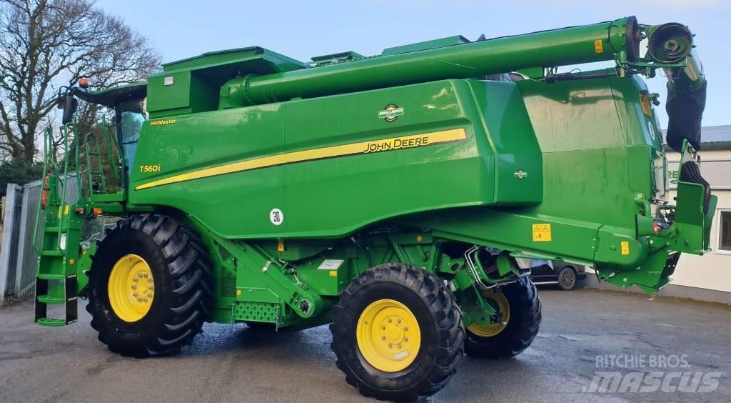 John Deere T 560 i Sklízecí mlátičky