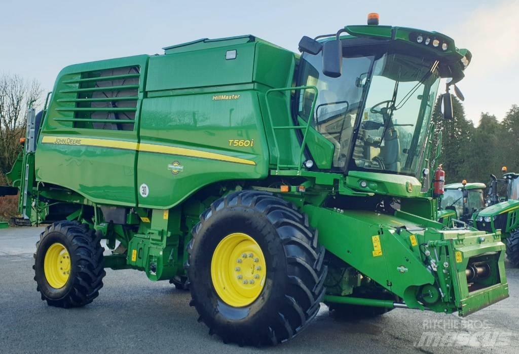 John Deere T 560 i Sklízecí mlátičky