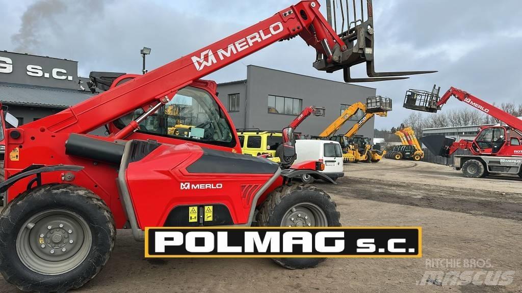 Merlo TF 38.7-120 Teleskopické kolové nakladače
