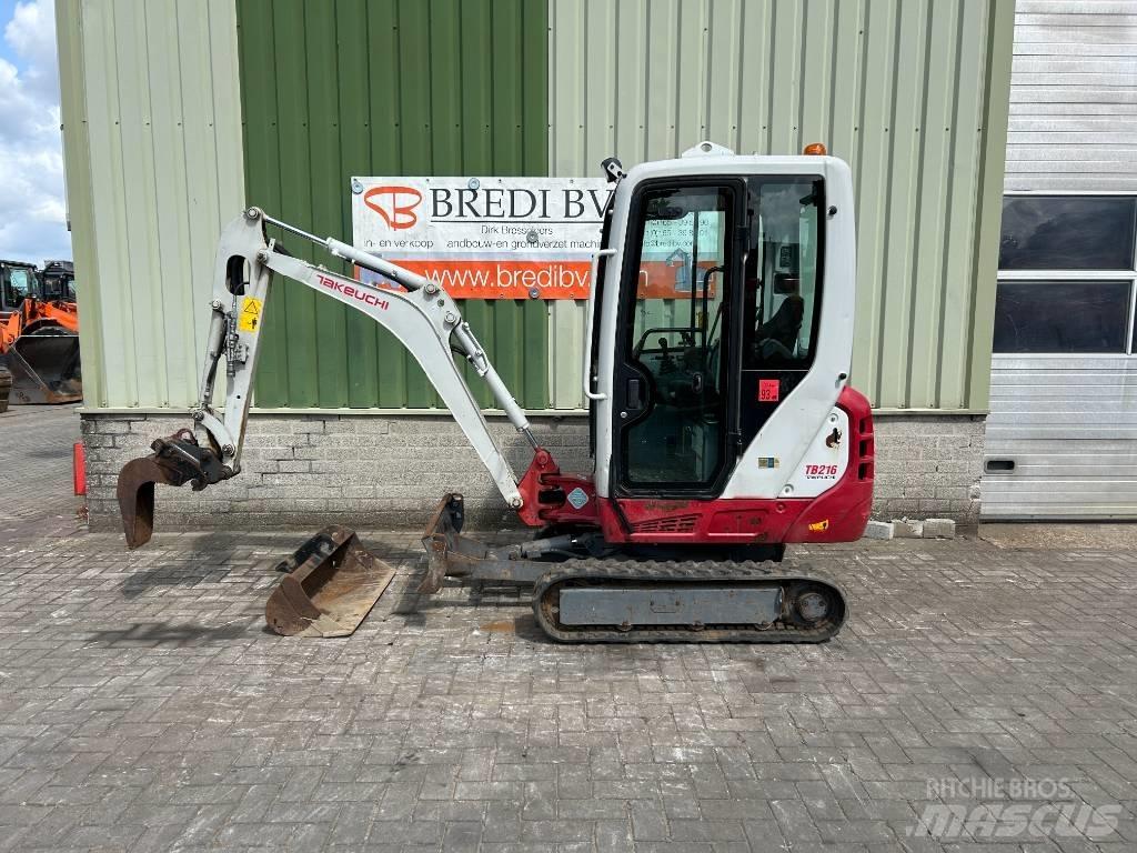 Takeuchi TB 216 Mini rýpadla < 7t