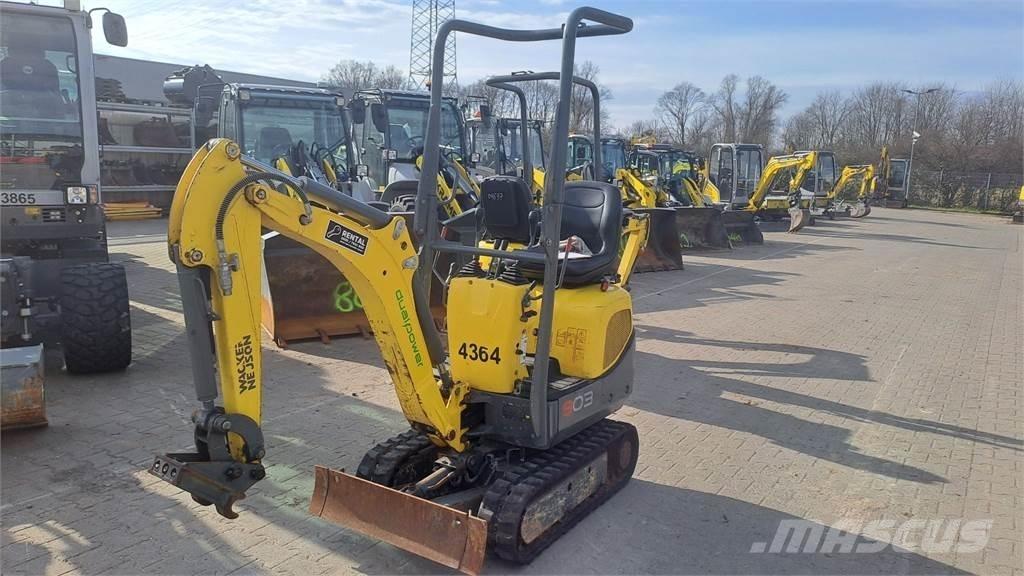Wacker Neuson 803 Pásová rýpadla