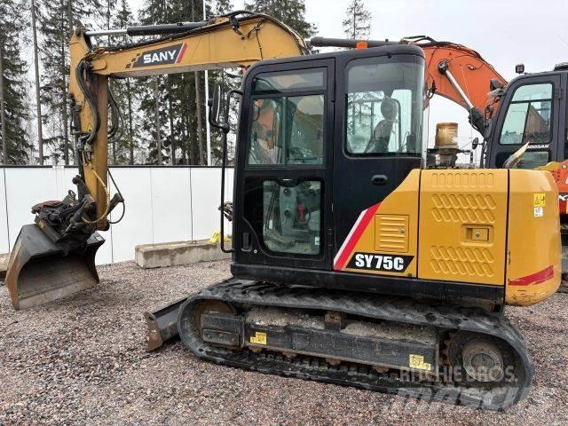 Sany SY75C Midi rýpadla 7t - 12t