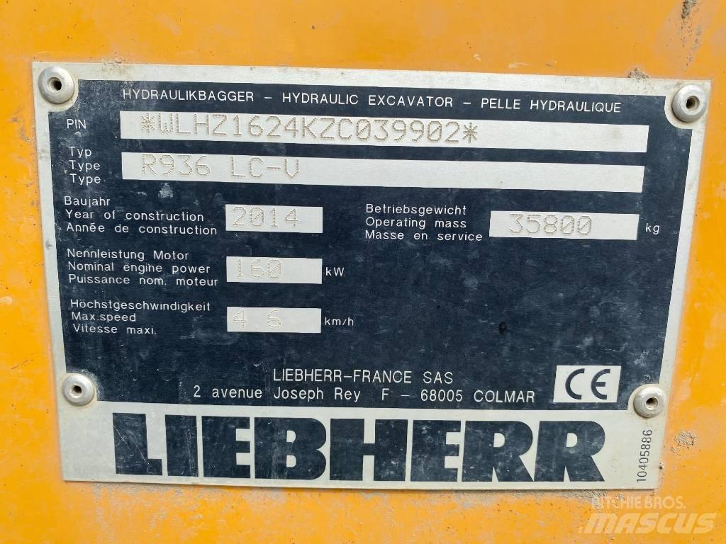 Liebherr R 936 LC Pásová rýpadla