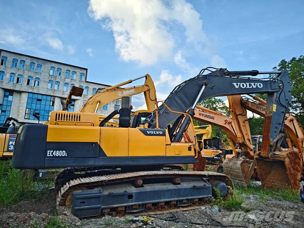 Volvo EC 480 D L Pásová rýpadla