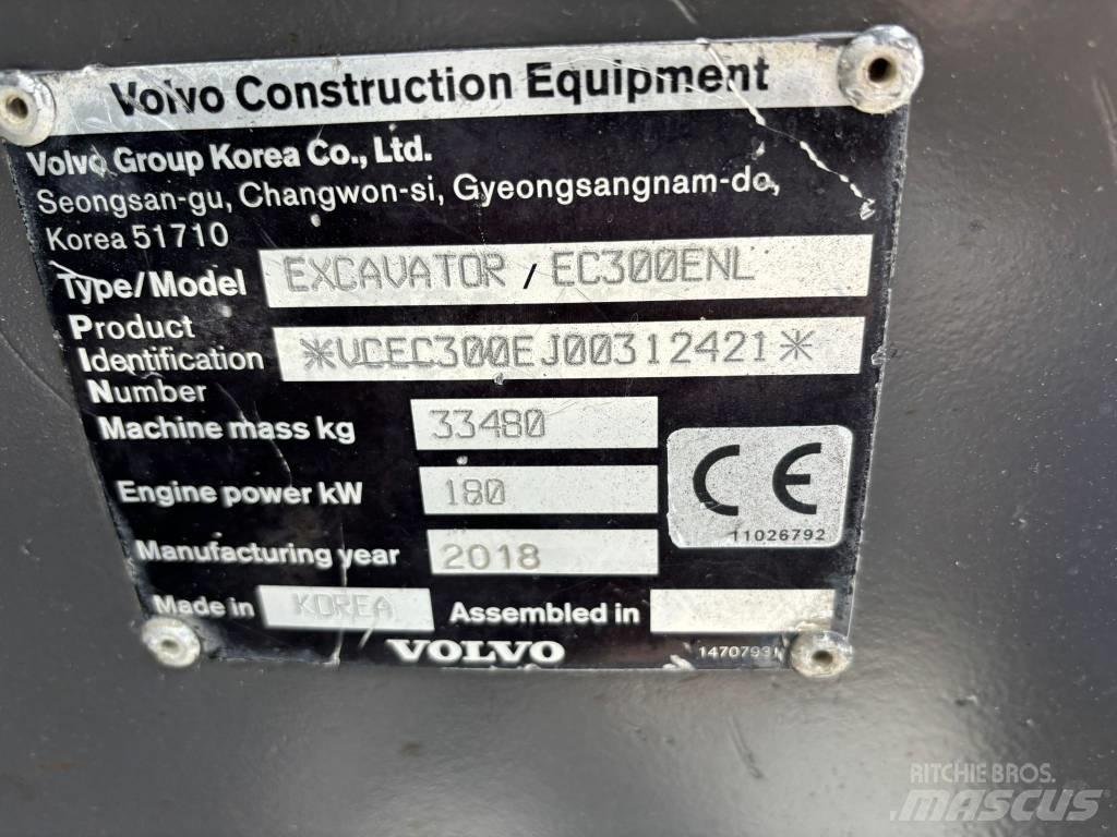 Volvo EC300 ENL Pásová rýpadla