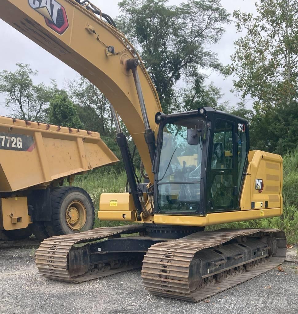 CAT 320 Pásová rýpadla