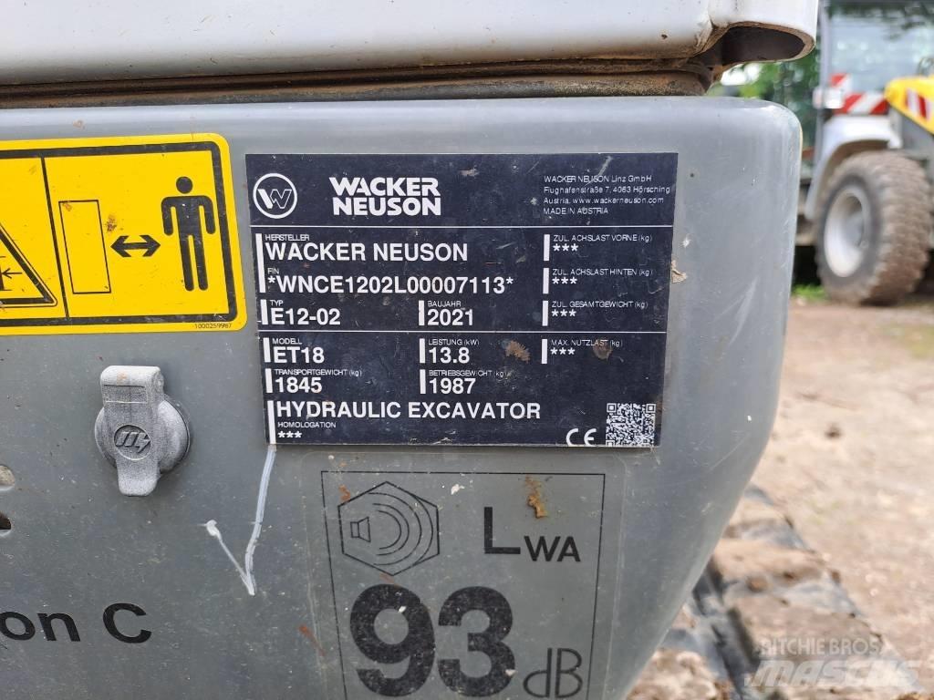 Wacker Neuson ET18 Pásová rýpadla