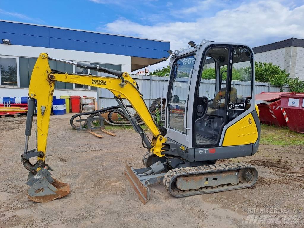 Wacker Neuson ET18 Pásová rýpadla