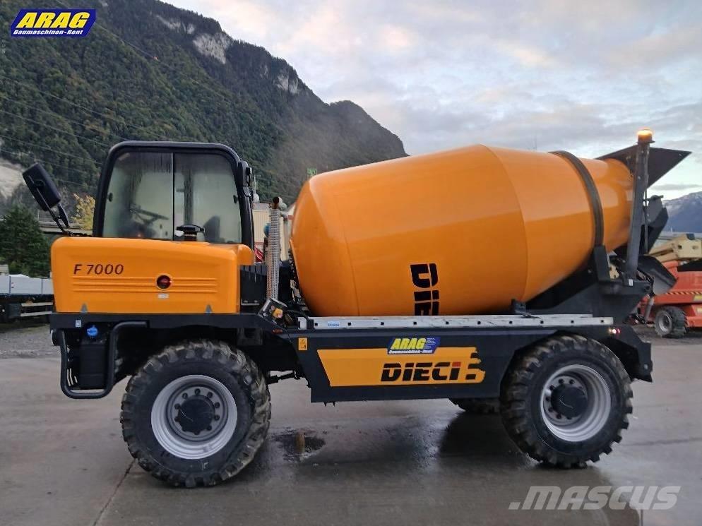 Dieci F7000 Stavební míchačky