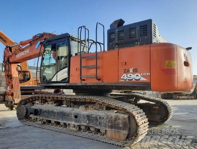 Hitachi ZX 490 Pásová rýpadla