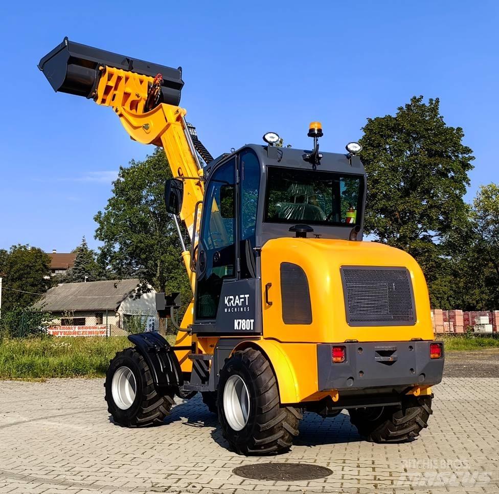 Kraft K780T Teleskopické kolové nakladače