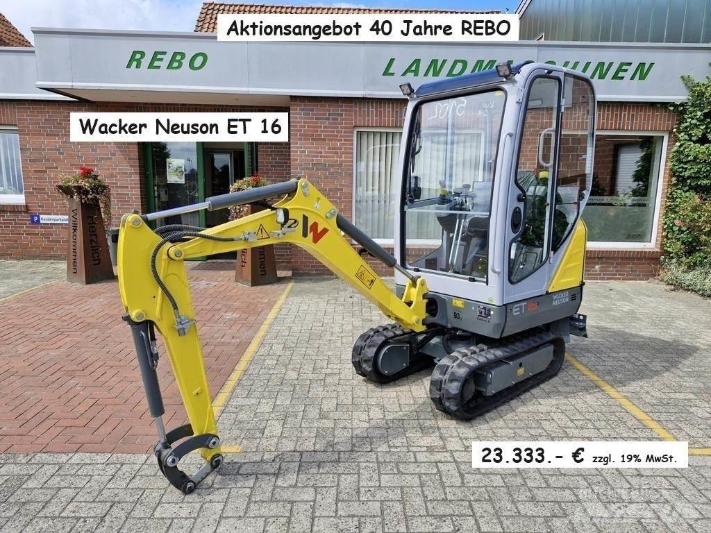 Wacker ET 16 Mini rýpadla < 7t