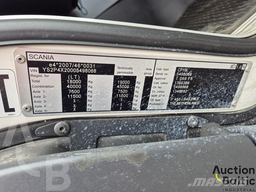 Scania P 450 Nákladní vozidlo bez nástavby