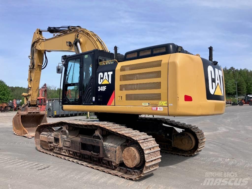CAT 340F Pásová rýpadla