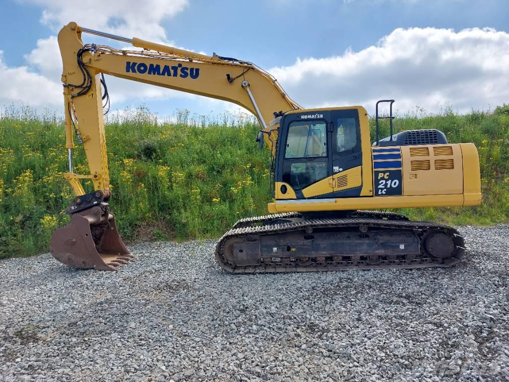 Komatsu PC210LC-10 Pásová rýpadla