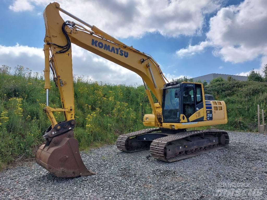 Komatsu PC210LC-10 Pásová rýpadla