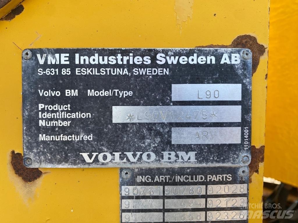 Volvo BM L 90 Kolové nakladače