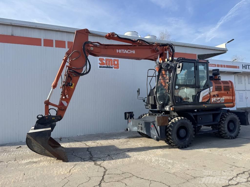 Hitachi ZX 150 W-7 Kolová rýpadla