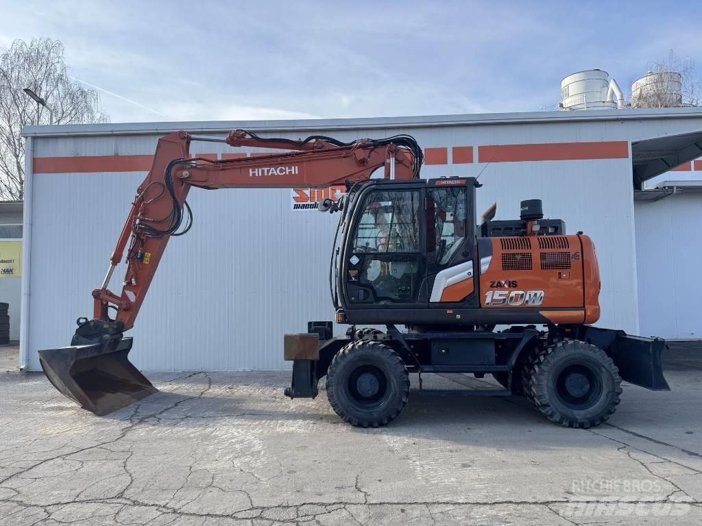 Hitachi ZX 150 W-7 Kolová rýpadla