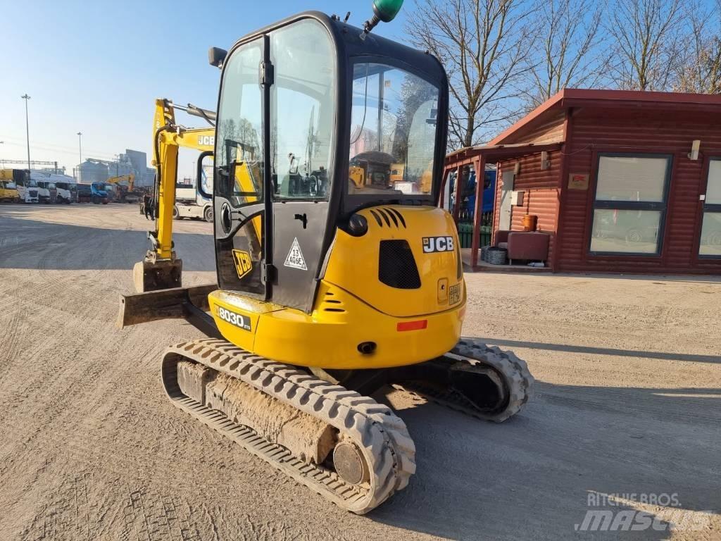 JCB 8030 ZTS Mini rýpadla < 7t