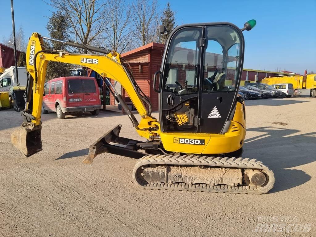 JCB 8030 ZTS Mini rýpadla < 7t