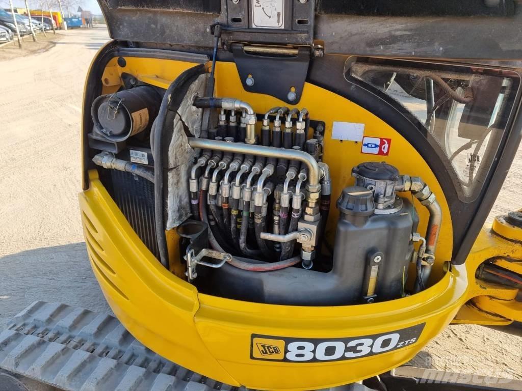 JCB 8030 ZTS Mini rýpadla < 7t