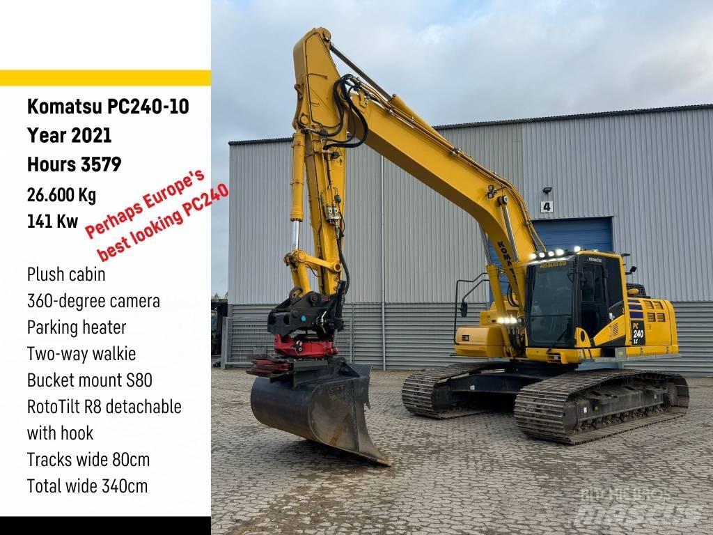 Komatsu PC 240 LC-10 Pásová rýpadla