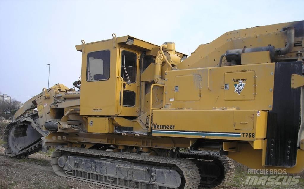 Vermeer T758 Rýhovače