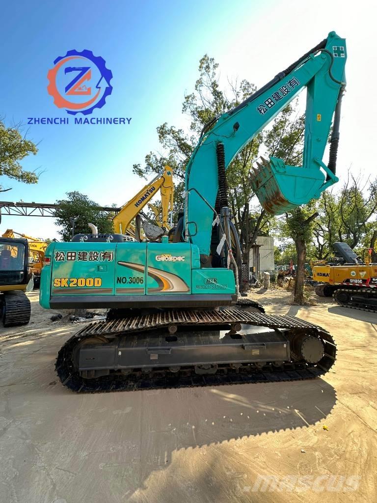 Kobelco SK 200 Pásová rýpadla